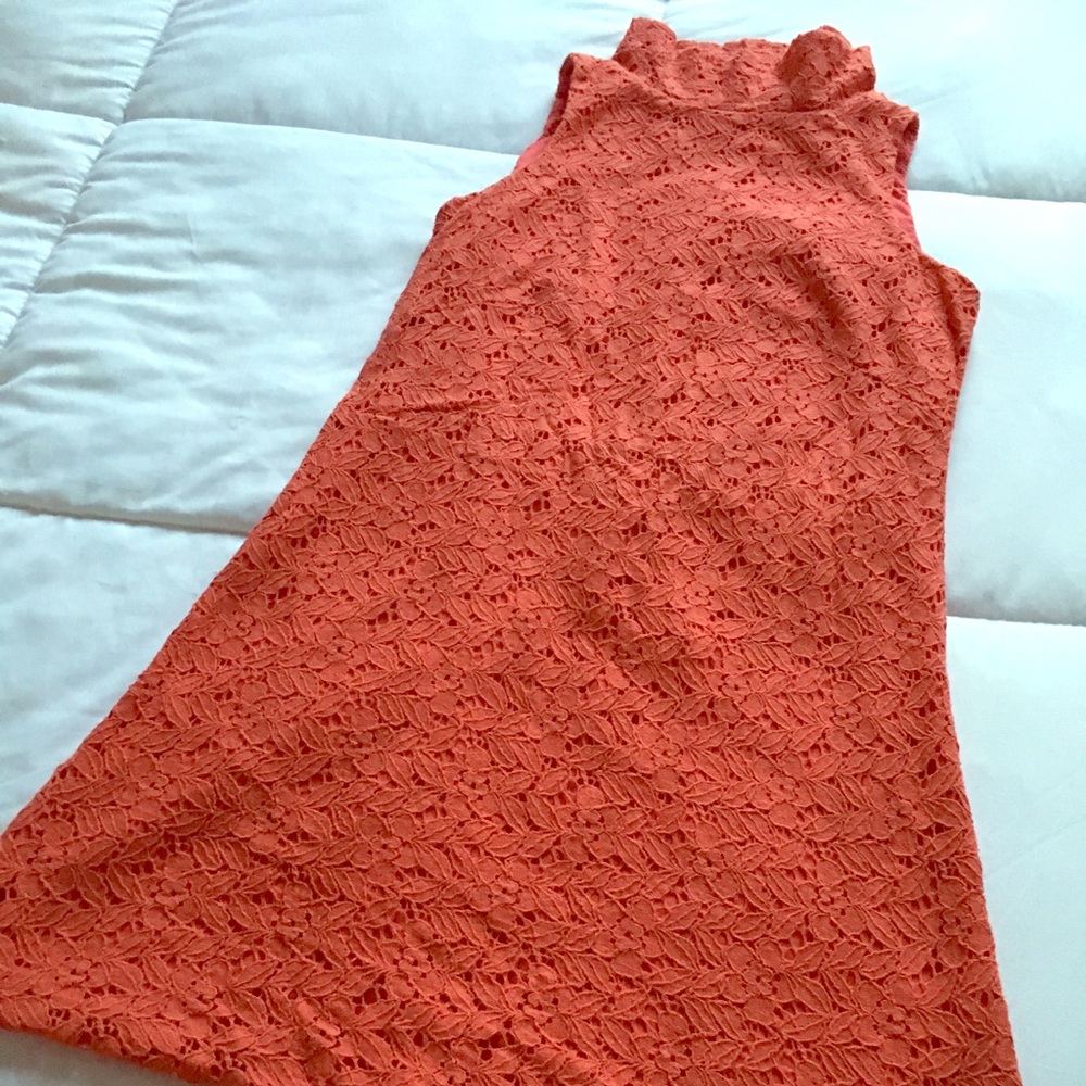 A mini dress